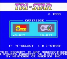 Tri-Star Dos – NES-SNES (Adaptor BIOS) Rom